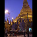 Burma Shwedagon Night 13