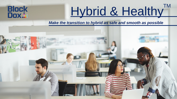 Hybrid, working, health, office, employee, safety
