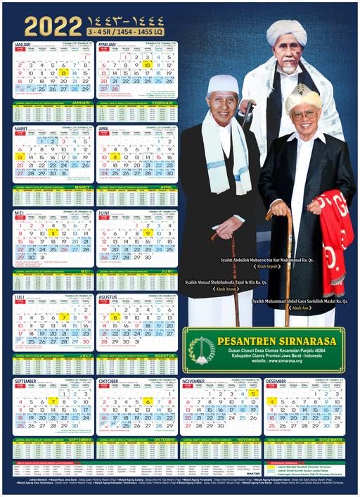 Kalender Pesantren Sirnarasa