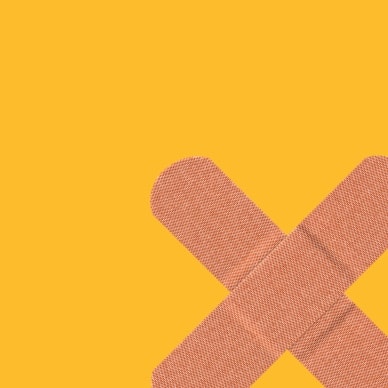two bandaids