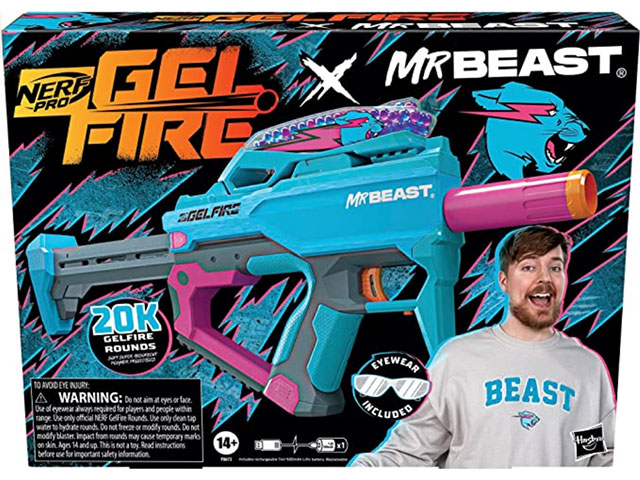 Nerf Pro Gelfire Mr. Beast Blaster