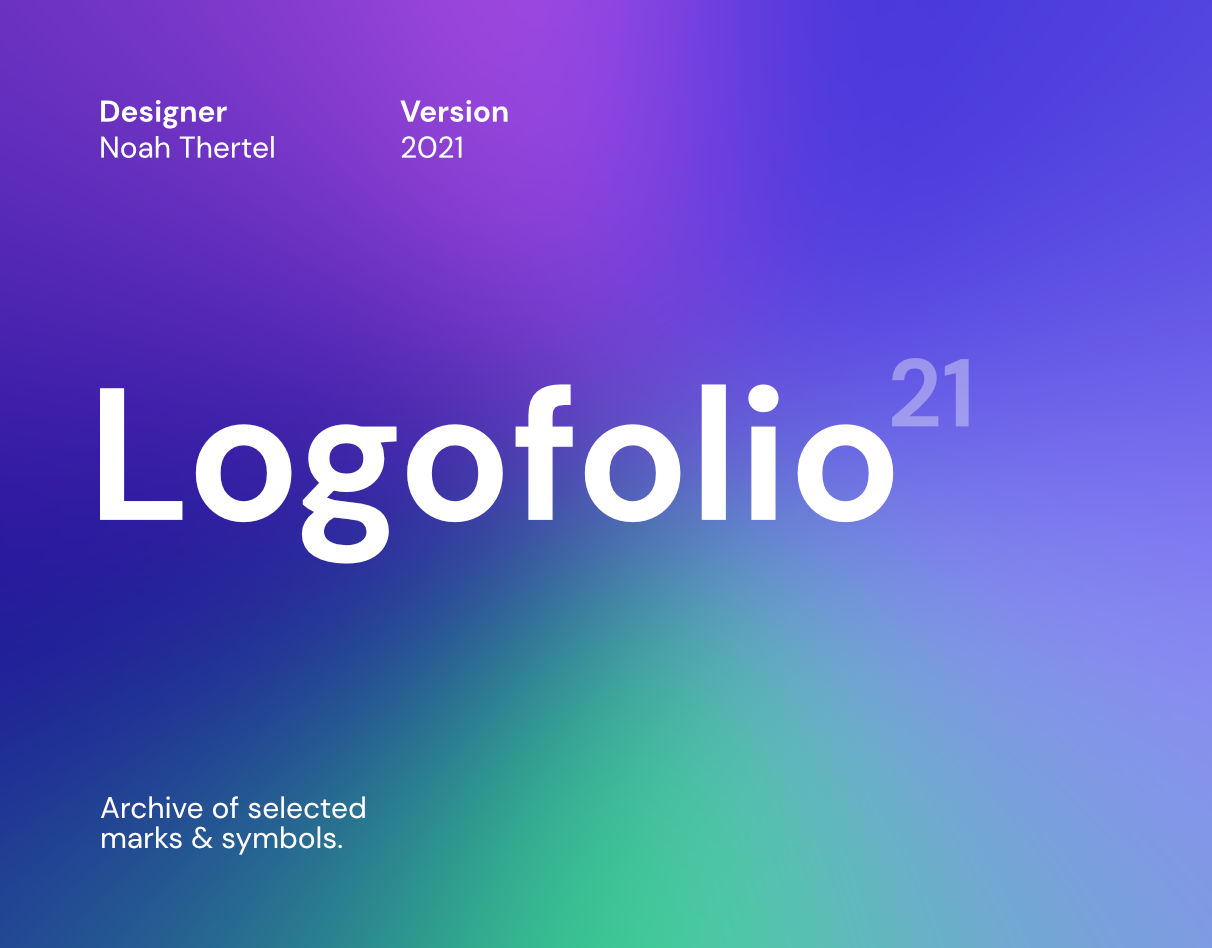 logofolio project by noah thertel / thertel design