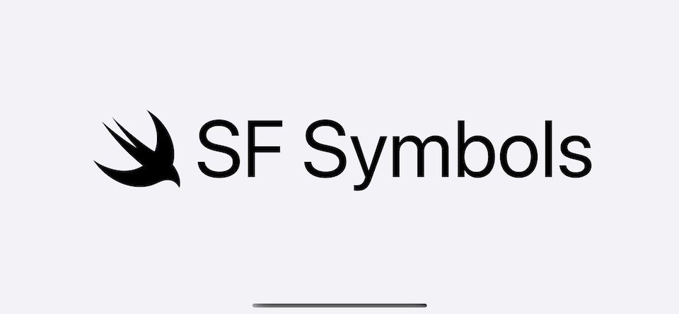 SF Symbols.