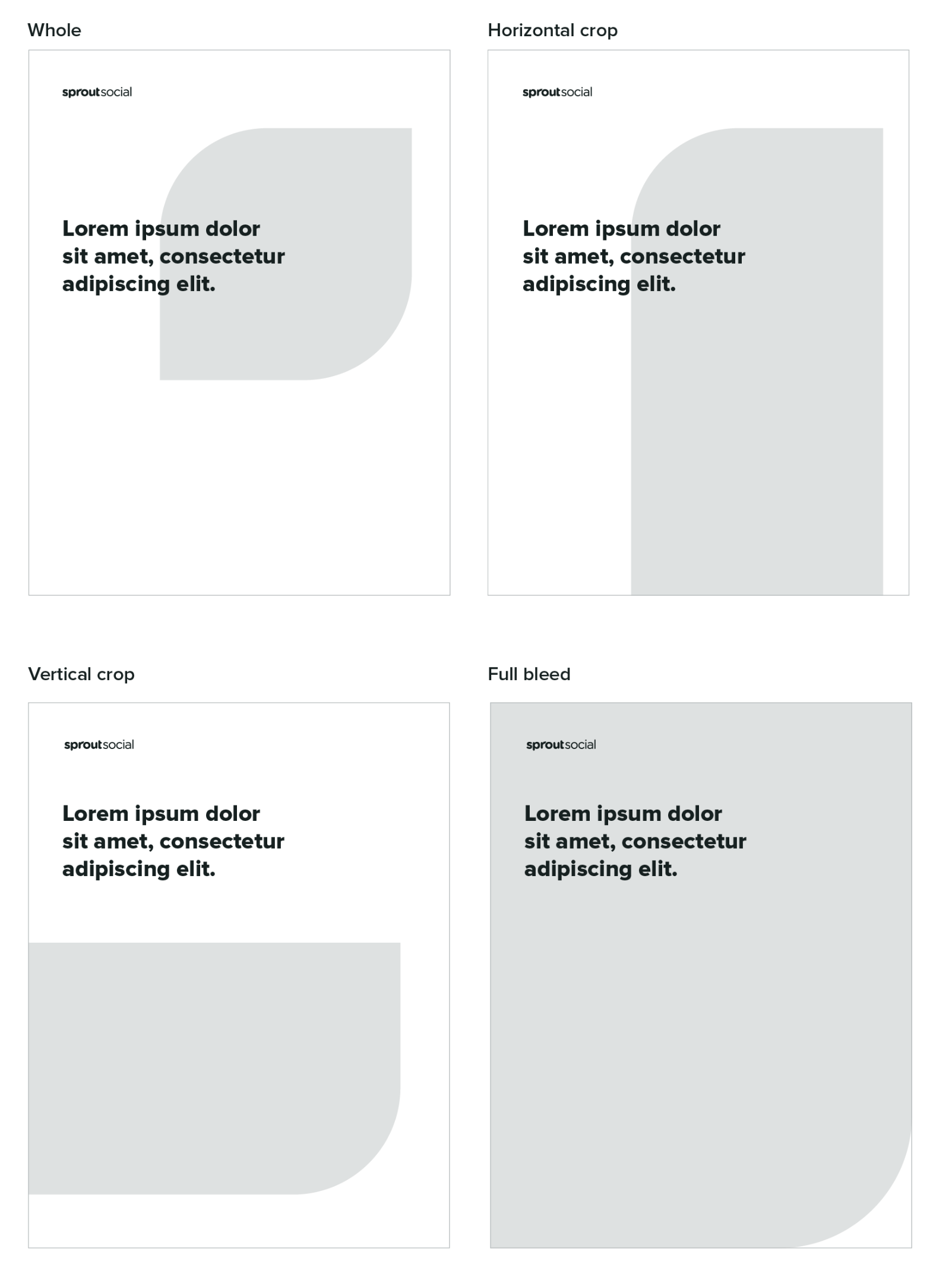 Examples of different design layouts Examples of different design layouts