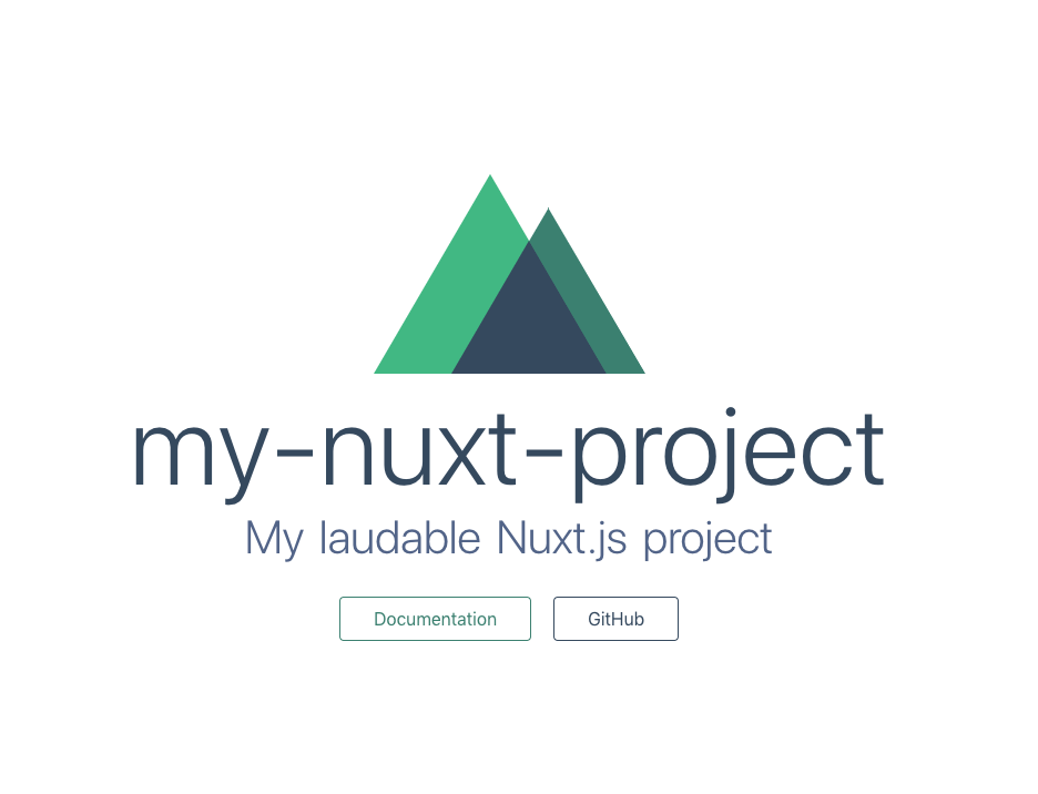 Nuxt.js初期表示