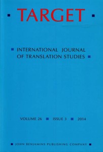 Book Reviewers for Special issue of Target