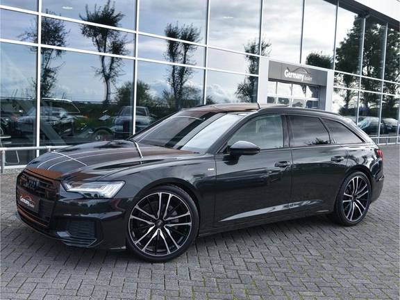 Audi A6 Avant 45TFSI 245pk S-line Black Optic Matrix-LED Pano ACC Virtual Camera Zetels+Memo Trekhaak 20-inch