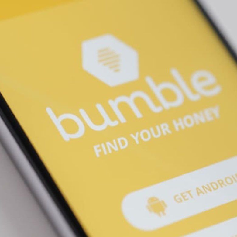 Bumble app on a phone