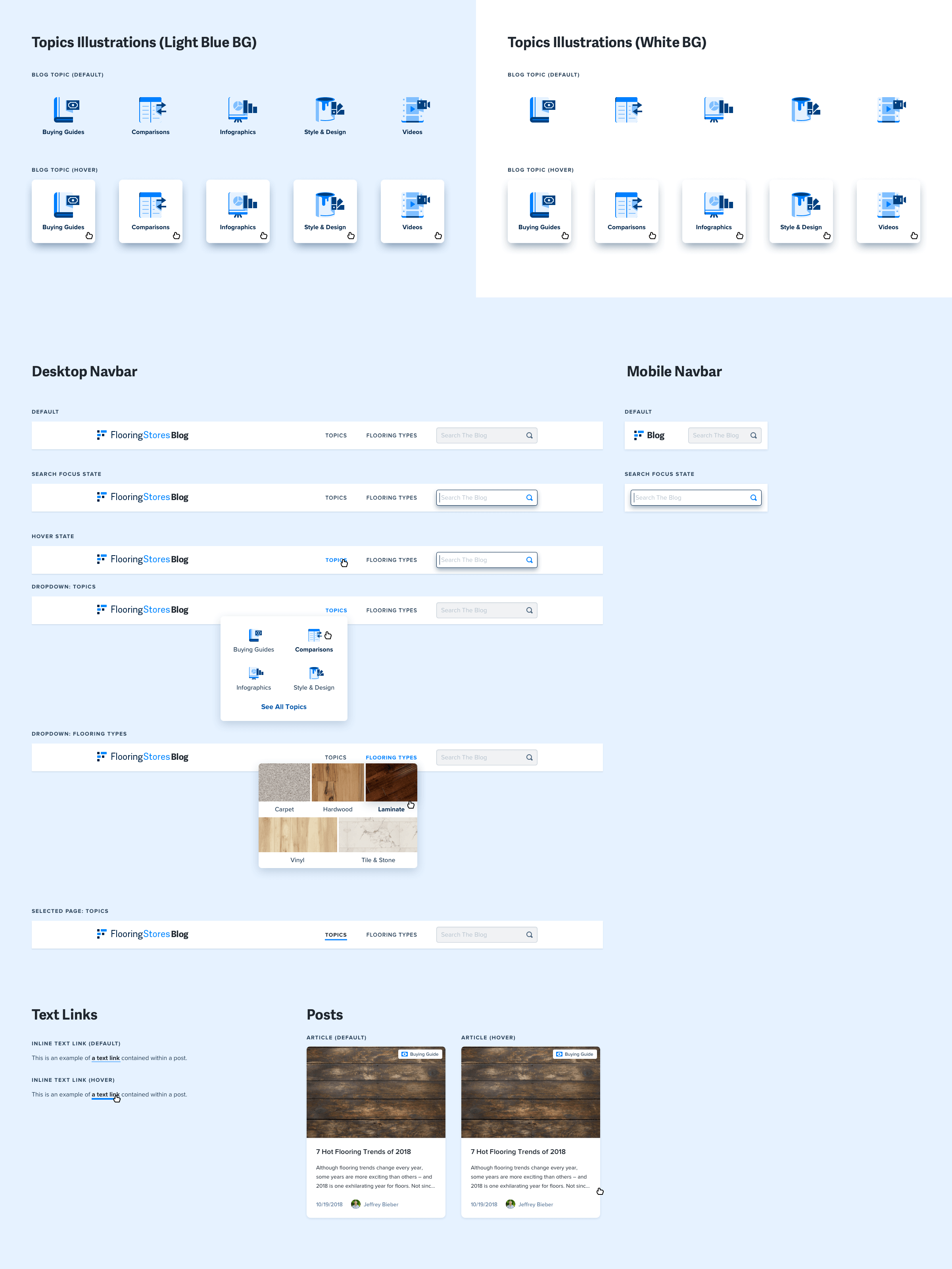 Blog - UI Elements