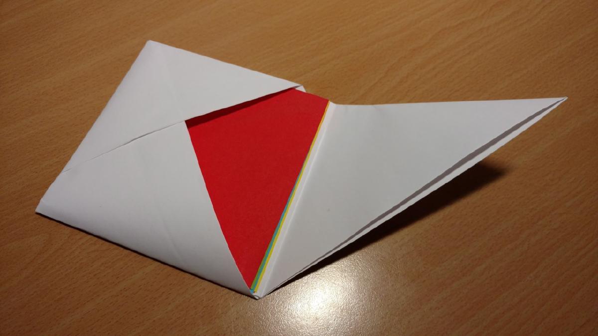 Origami Paper Storage Pocket Declan b