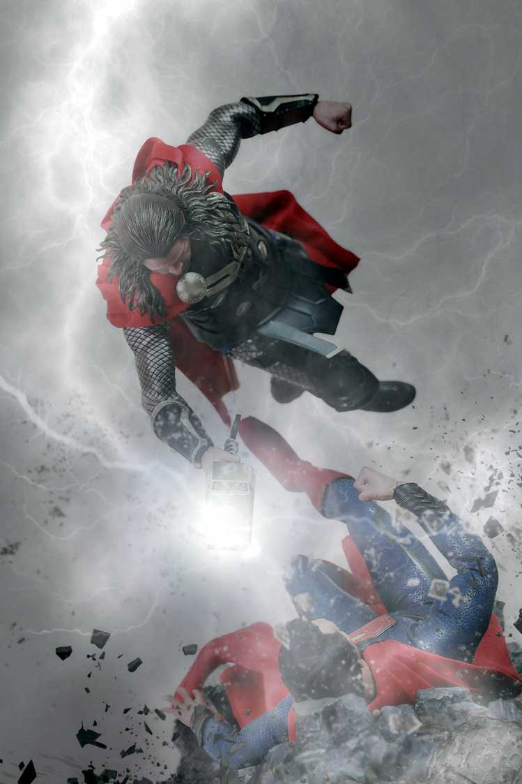 THOR VS MAN OF STEEL