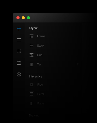 dark ui