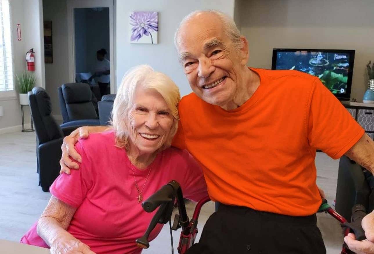 Elderly Patients Posing for Photo