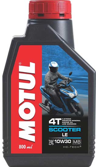 Scooter engine oil