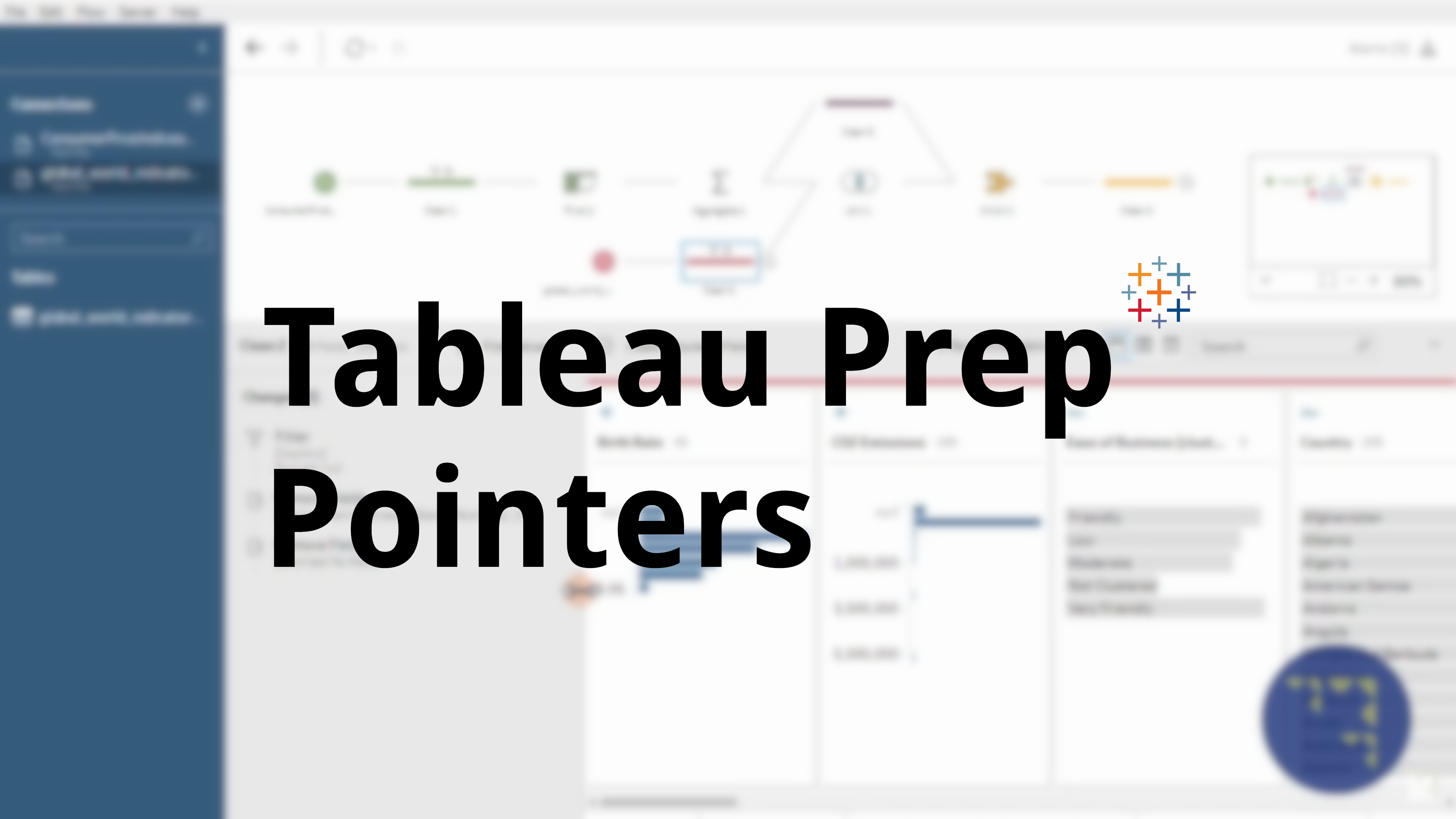Introduction to Tableau Prep Pointers