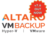 Altaro VM Backup Release logo