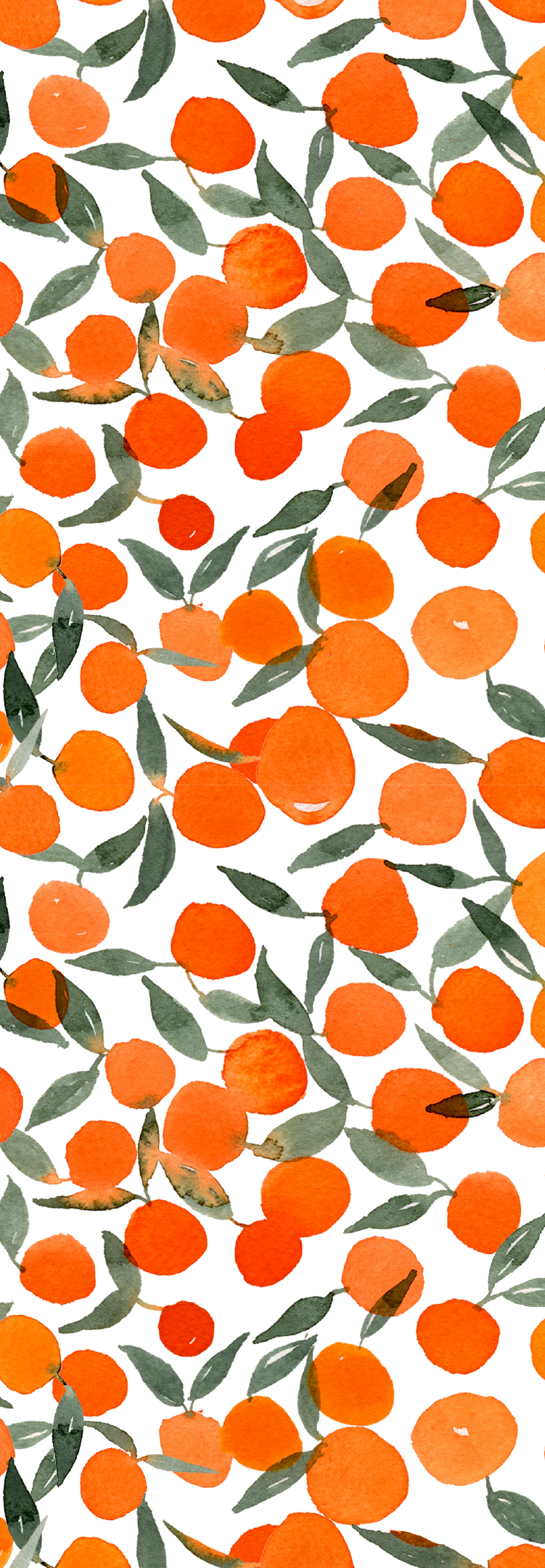 Orange Crush on Spoonflower by One and Only Paper