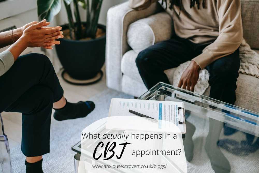 What actually happens in a CBT appointment? What do you talk about? What homework do you get? What happens when you cry? Do you lie down on a sofa?