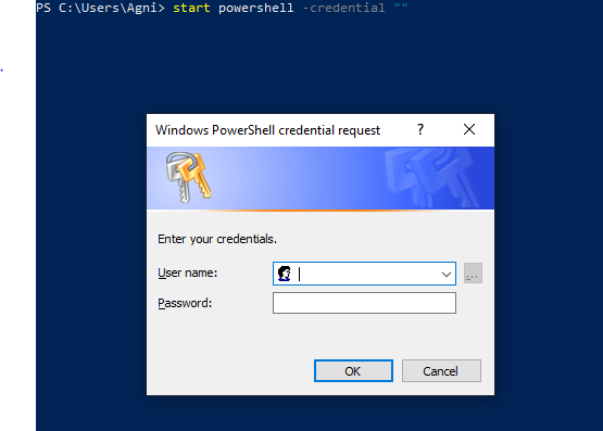 PowerShell Run As Different User Delft Stack