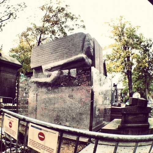 Oscar Wilde's grave