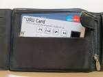 URU Card in the wallet