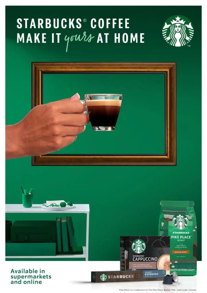 Starbucks ad campaign