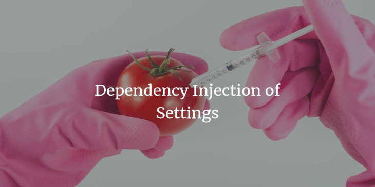 Dependency Injection of AppSettings in ASP.NET Core