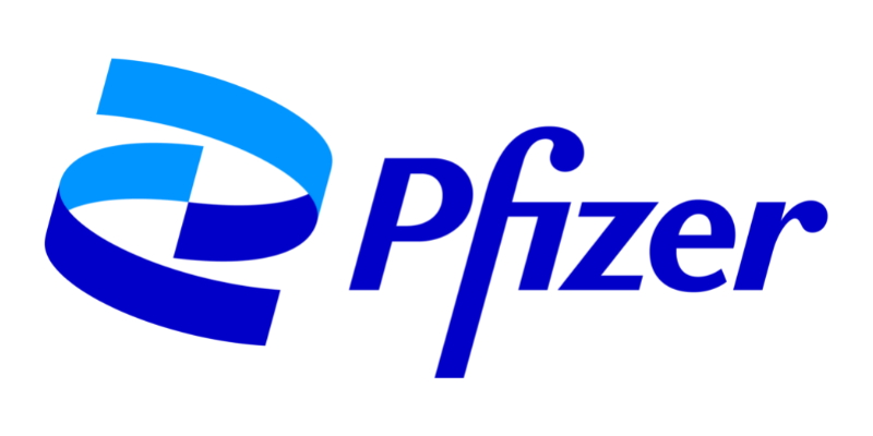 Pfizer logo on a white background