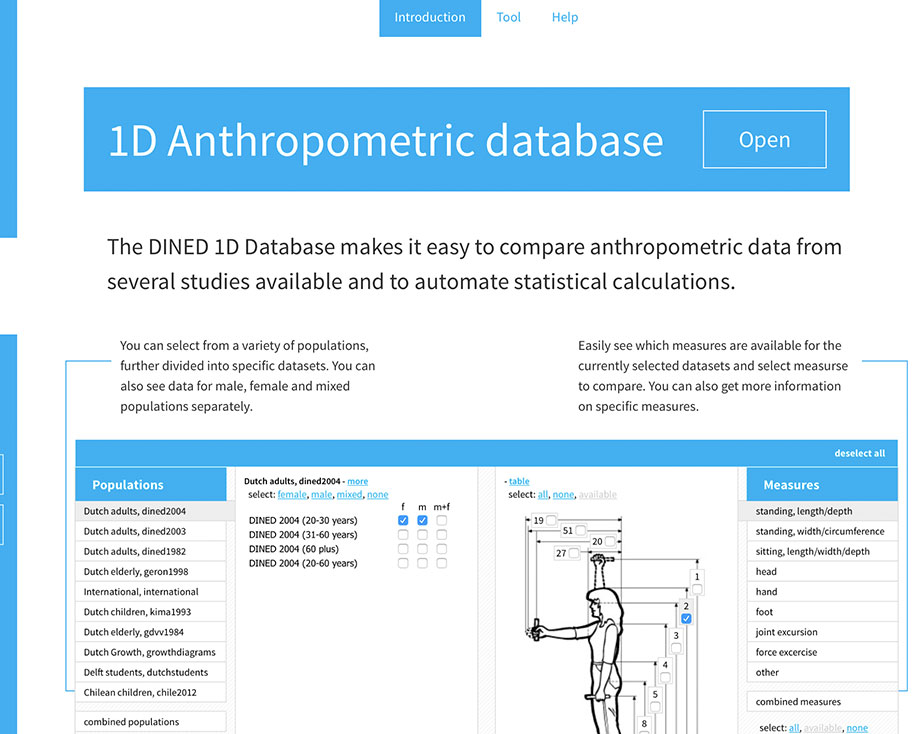 1D Database introductory page