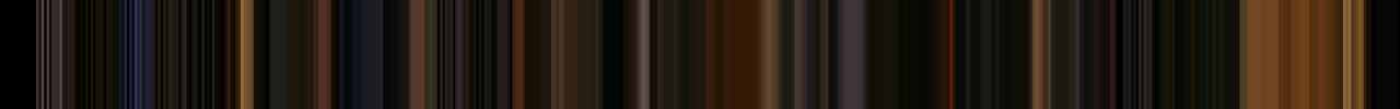 A barcode of colors from the vid The Other Side