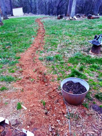 Trench digging: complete