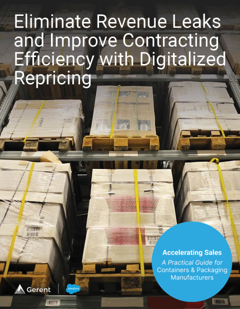 Eliminate Revenue Leaks and Improve Contracting Efficiency with
Digitalized Repricing Cover