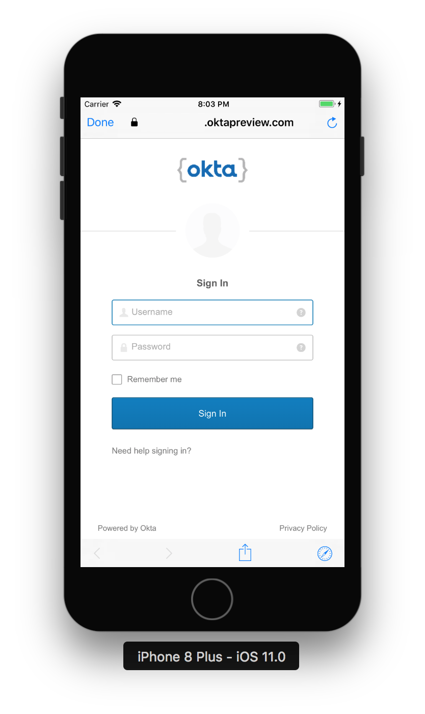 Build An IOS App With Secure Authentication In 20 Minutes Okta Developer