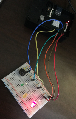 Red light is on - MVP hardware