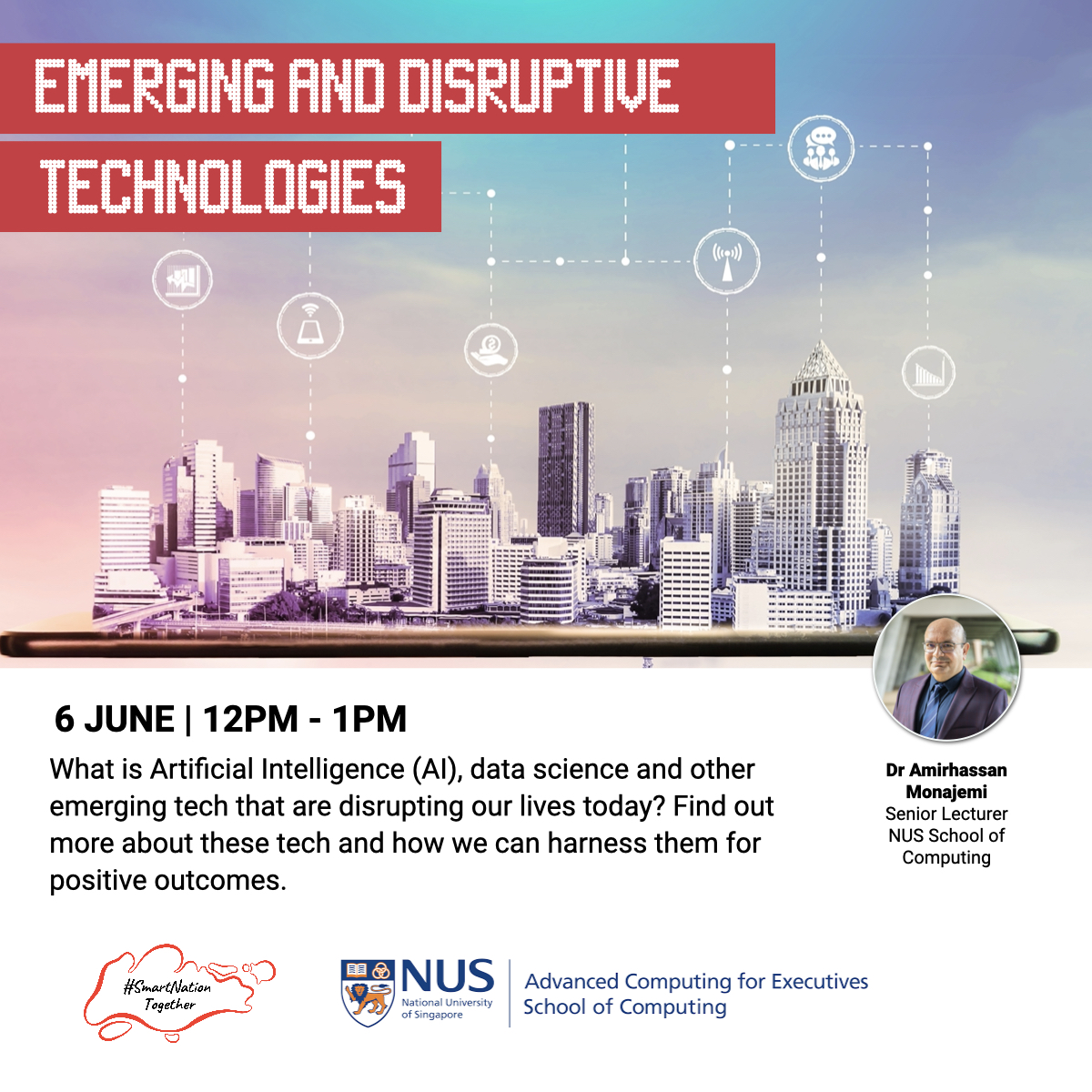 Tech talk for working adults in June