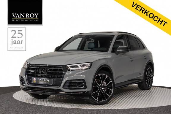 Audi Q5 2.0 TFSI 252pk Quattro Black Edition Luchtvering Panoramadak ACC Valconaleder VirtualCockpit Carbon Matrix Keyless DriveSelect Navi/MMI/Touch Camera ParkAssist Pdc