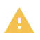Icon showing an exclamation point on a yellow triangle