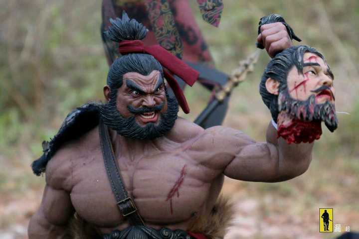 Inflames Toys Three Kingdoms Zhang Yide Bloody Version Outdoor