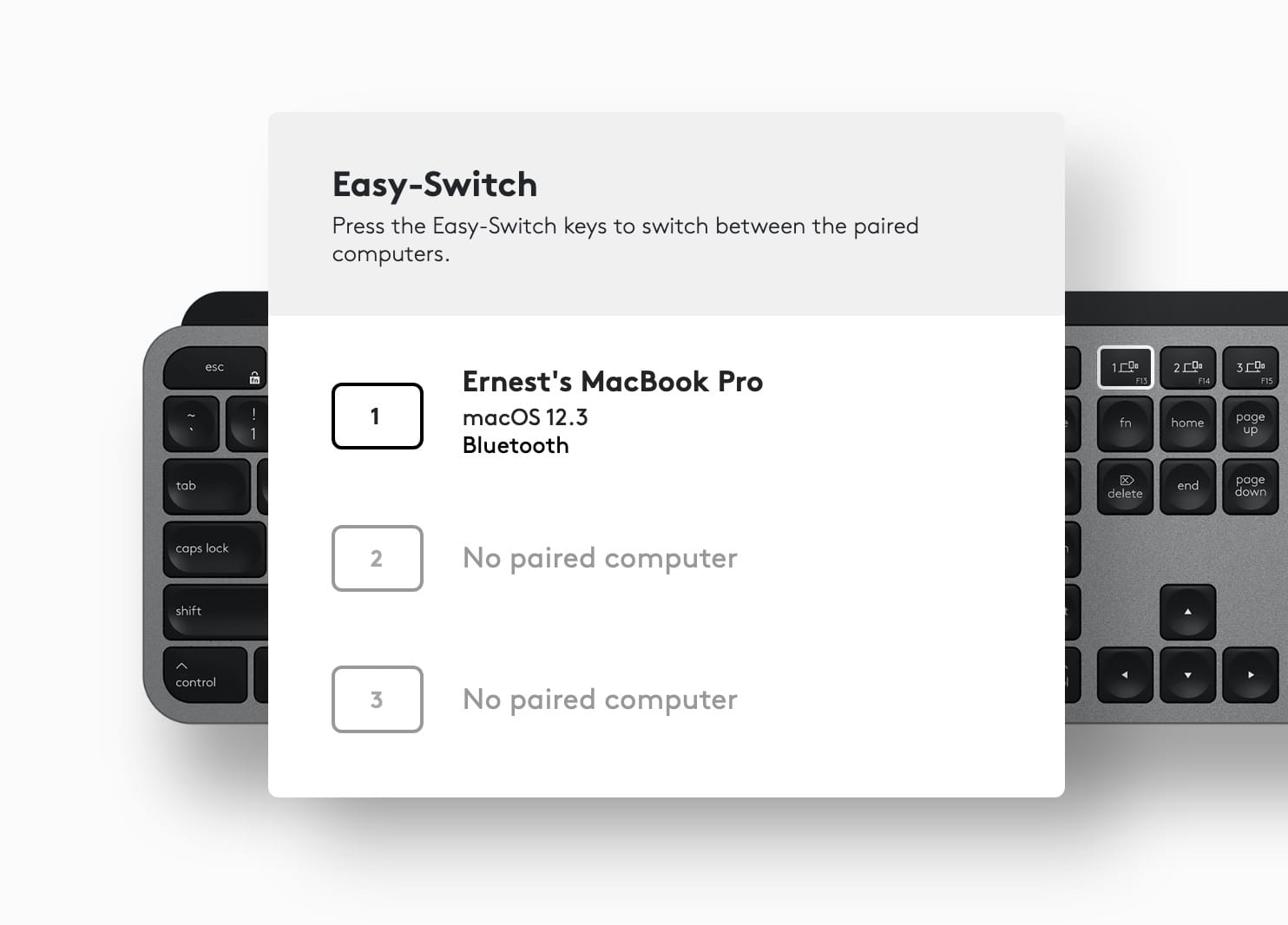 Factory reset Logitech MX Keys Keyboard – Ernest Ojeh · Digital Product  Designer