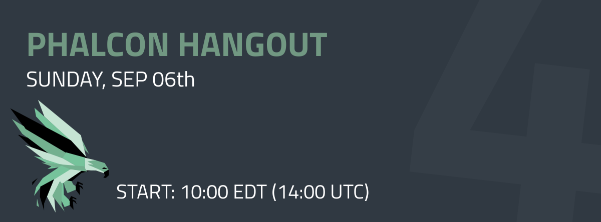 Community Hangout and Update - 2020-09-06