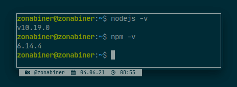 Version Node.js on Ubuntu 20.04 LTS Repository Version Node.js on Ubuntu 20.04 LTS Repository