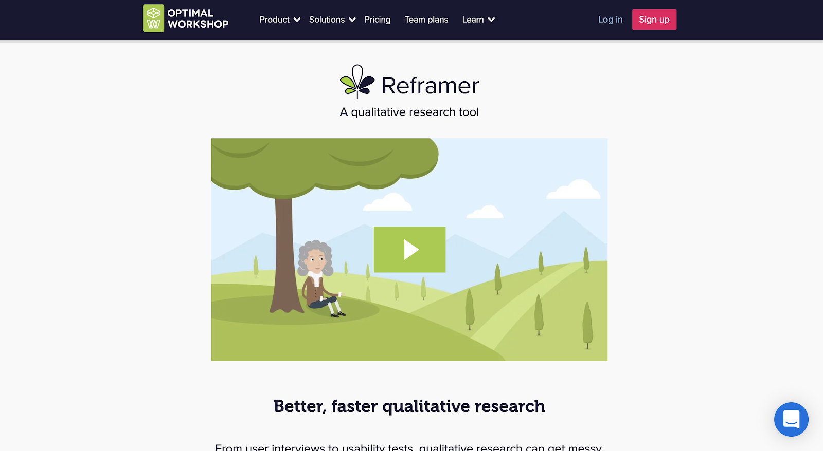 Reframer as a UX research toolbox