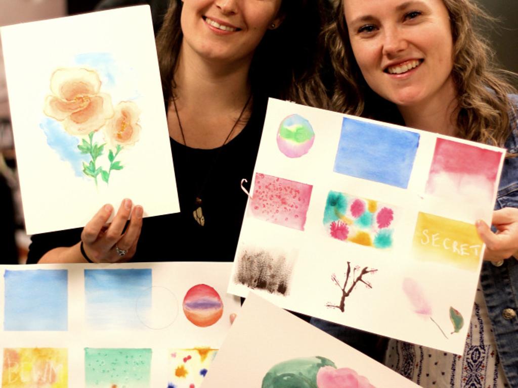 Watercolour Painting for Absolute Beginners 2022 UpNext