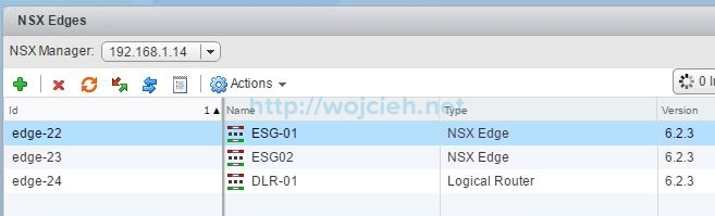 Configuring Syslog server for VMware NSX components - 10