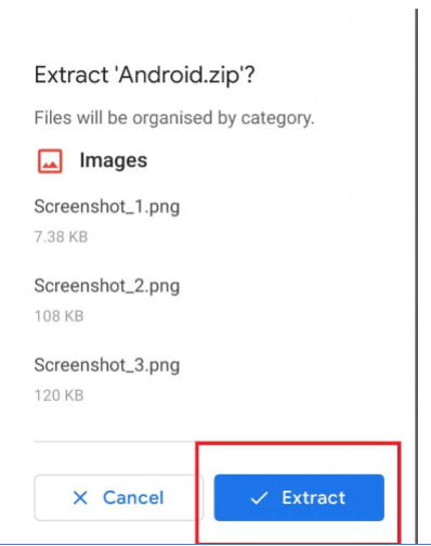 how-to-unzip-files-online-on-android