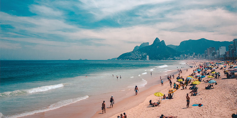 Copa Cabana at Rio de Janeiro is where you want to spend new year's eve