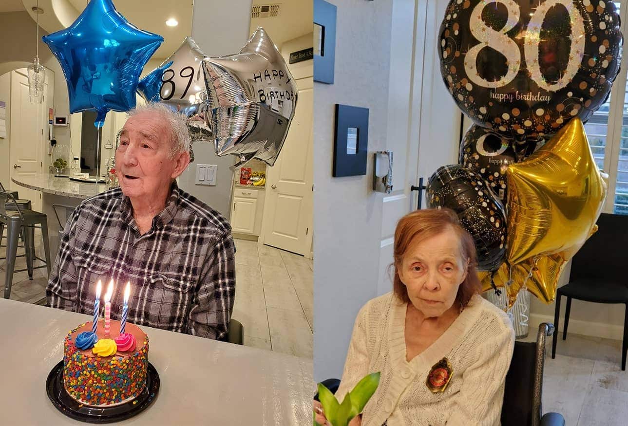 Residents Celebrating Birthday