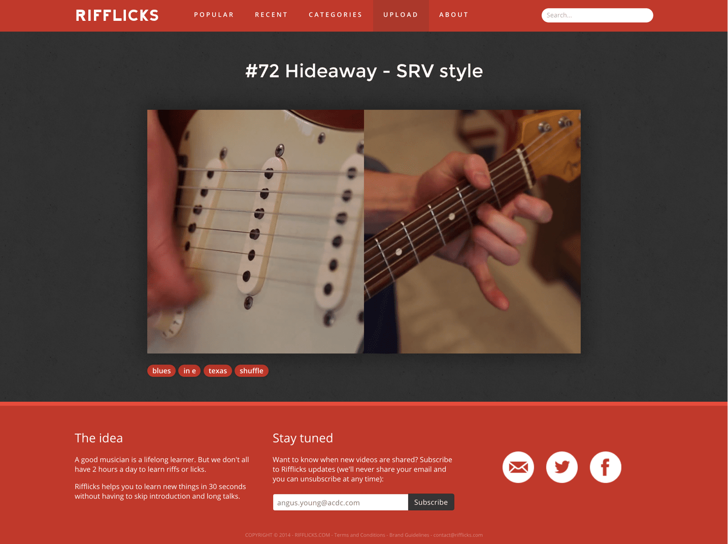 Rifflicks video