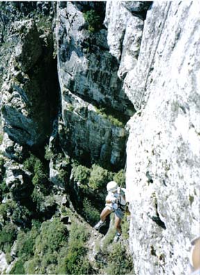 Cape Town abseiling 4