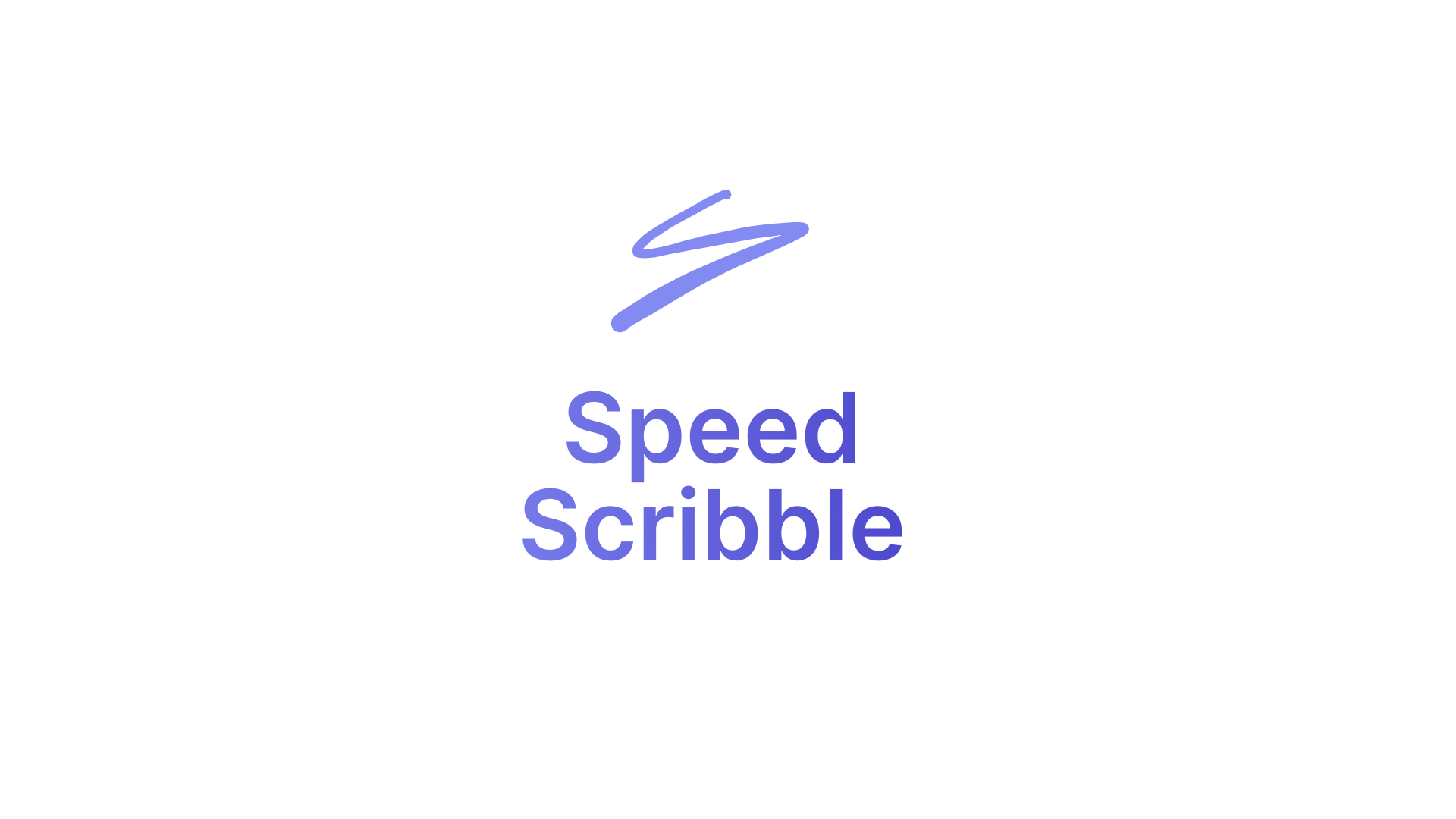 Speed Scribble